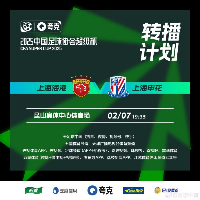 超級杯揭開新賽季大幕中國足球2025前途幾何？(圖1)