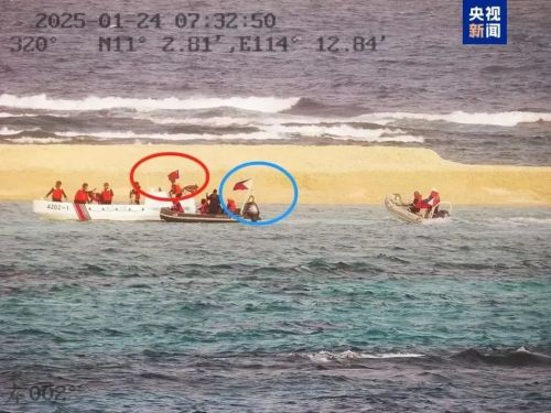 Kaiyun：又打起來了？中菲在鐵線礁再次爆發沖突！中國海警登礁使用掃雷器清理垃圾(圖3)