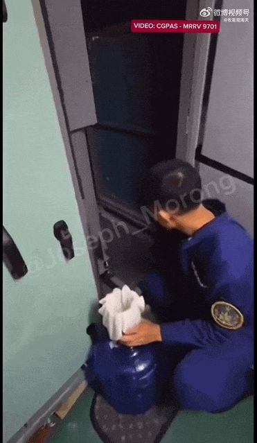 Kaiyun：又打起來了？中菲在鐵線礁再次爆發沖突！中國海警登礁使用掃雷器清理垃圾(圖21)
